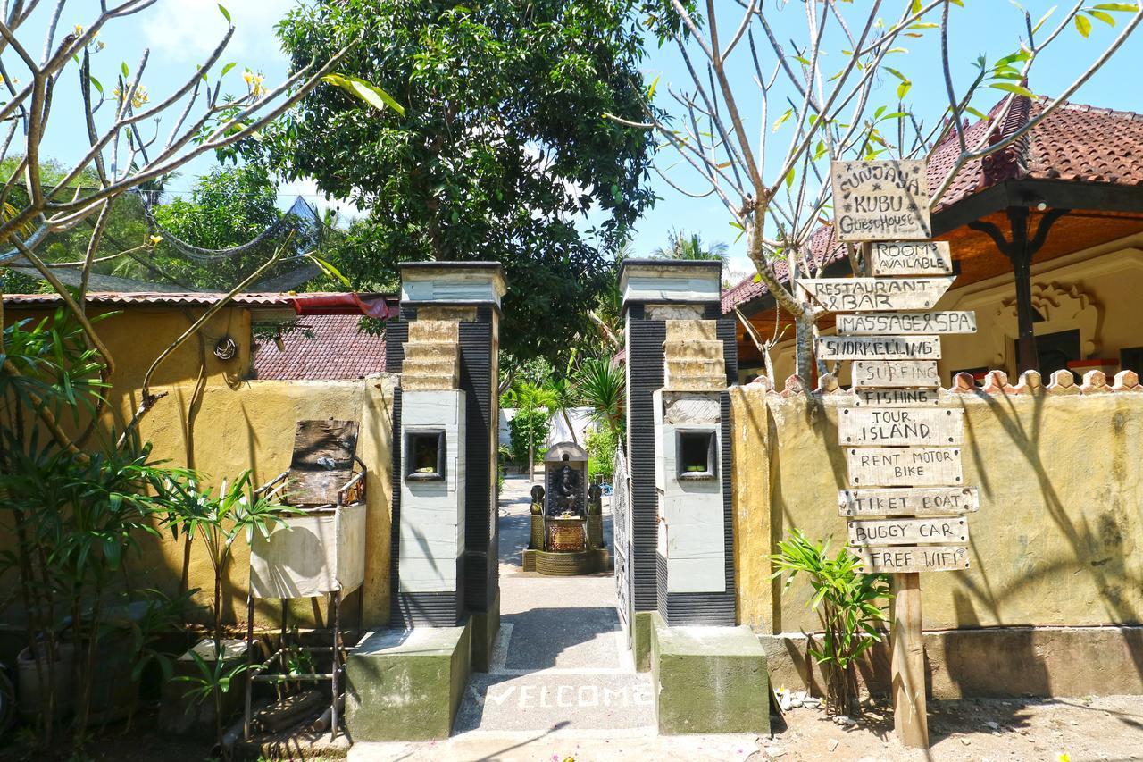 Sunjaya Kubu Guesthouse 누사 렘봉안 외부 사진